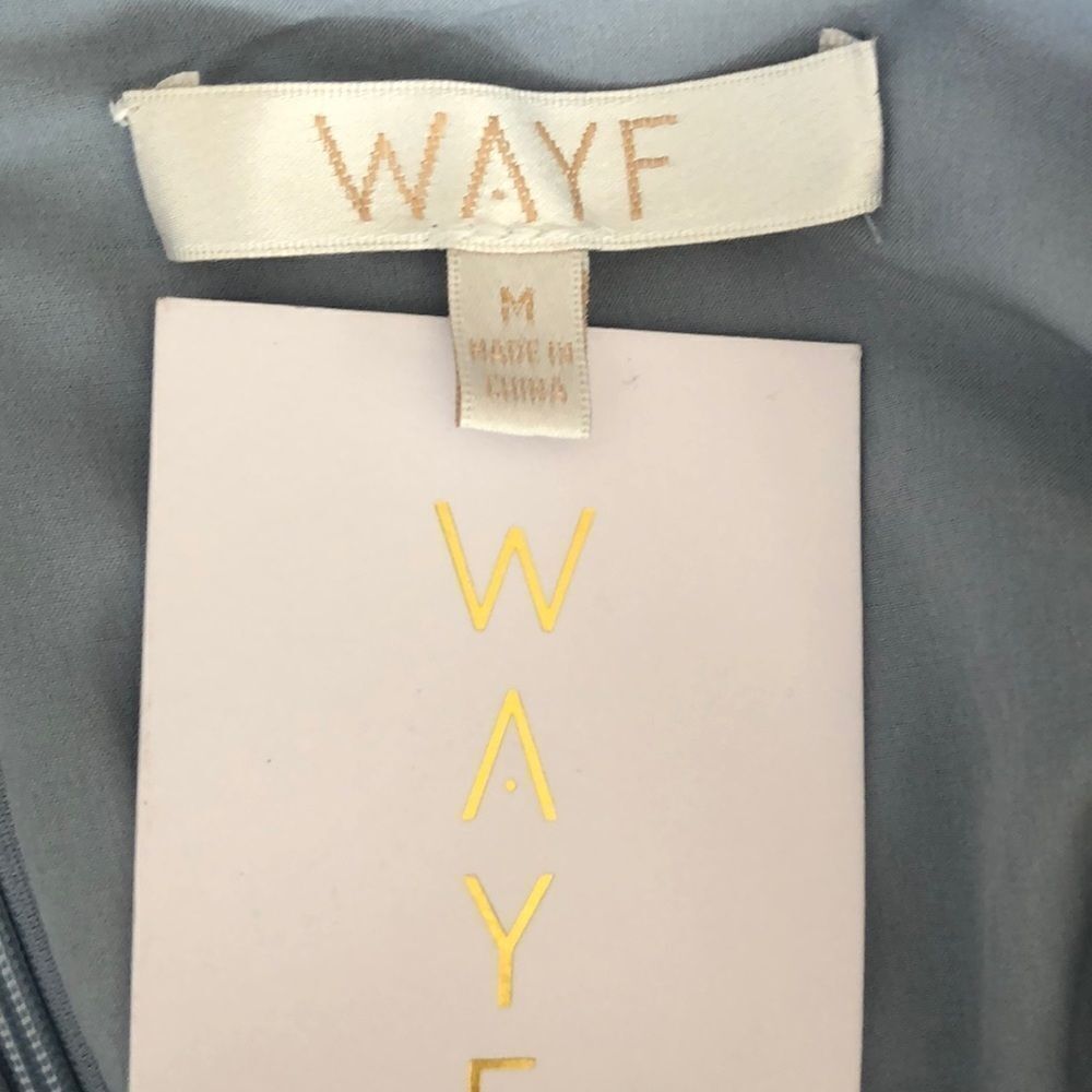 WAYF Larissa Rouched Mini Dress Size Medium - Picture 8 of 8